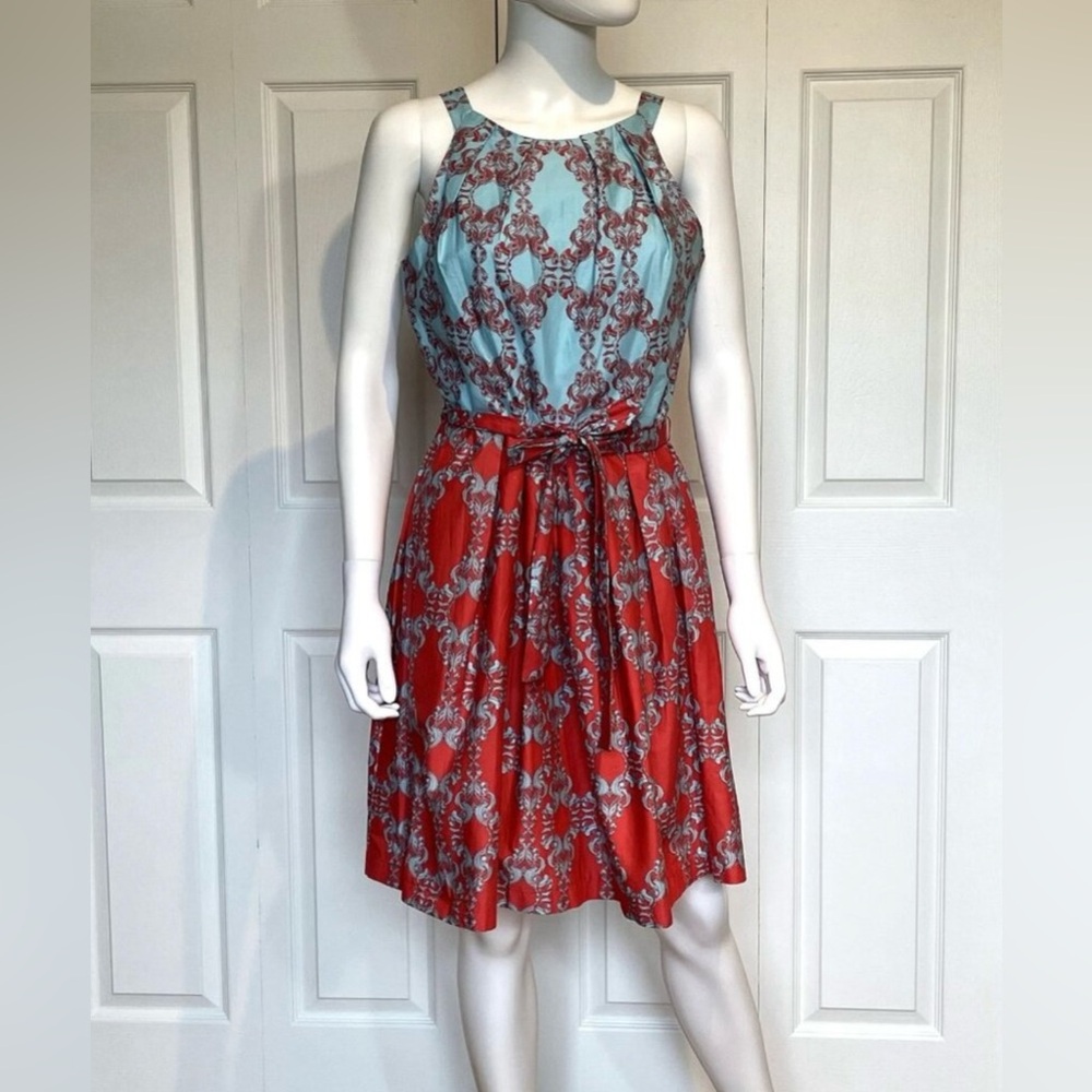 Bohemian style Patterned Dress Sz 6